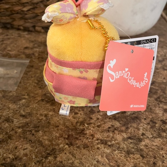 Gudetama Plush in Floral Kimono FROM JAPAN - Picture 2 of 2